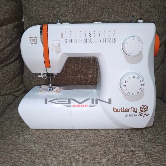 Mesin Jahit Portable Butterfly Jh 5832 A / Jh 5832A Multifungsi
