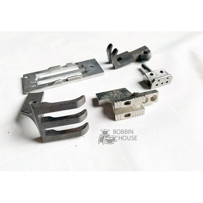 Gauge Set 3/8 Jarum 2 Getset Mesin Jahit Lurus Walking Foot Jarum 2