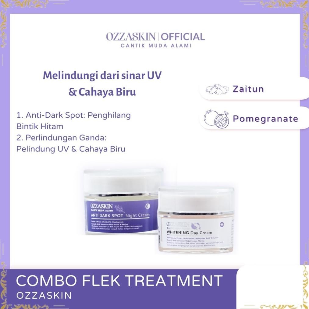 COMBO FLEK TREATMENT OZZASKIN By OKI SETIANA DEWI  PUSAT OZZASKINOFICIAL / OZZASKIN OKI SETIANA DEWI