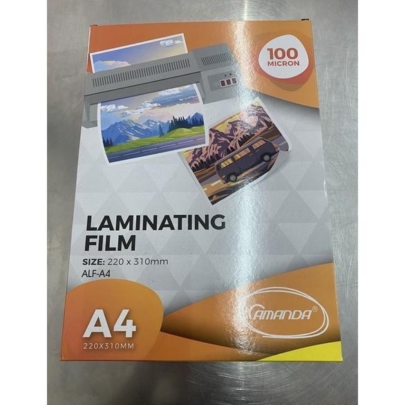 

Aw89 Laminating Amanda A4 / Laminating Amanda F4 // Laminating A4 / Laminating F4 (1Pak Isi 100 Lembar) Terlaris