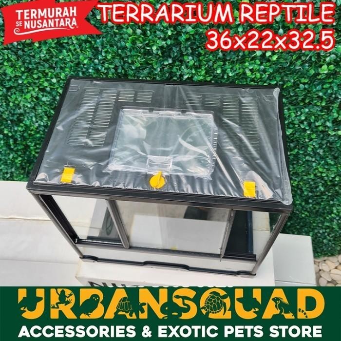 PROMO TERRARIUM NIKITA S 36X22X32.5CM SULCATA ALDABRA REDFOOT IGUANA BP BD