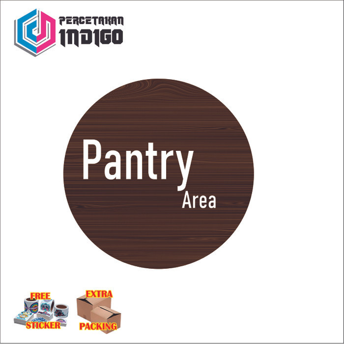 

Terlaris sign board papan signage pantry area Elegan