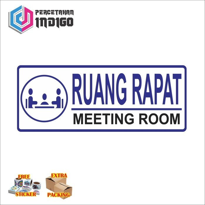 

Promo sign papan akrilik acrylic ruang rapat Elegan