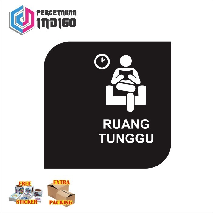 

Murah sign papan akrilik acrylic ruang tunggu Keren