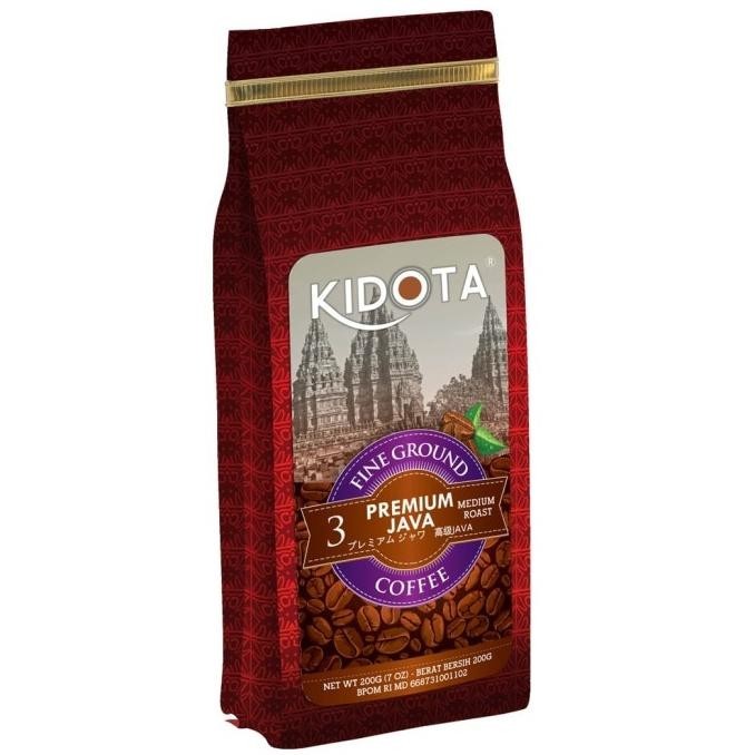 

Kopi Kidota Premium Java 200 Gram Fine Ground (Kopi Bubuk Halus)