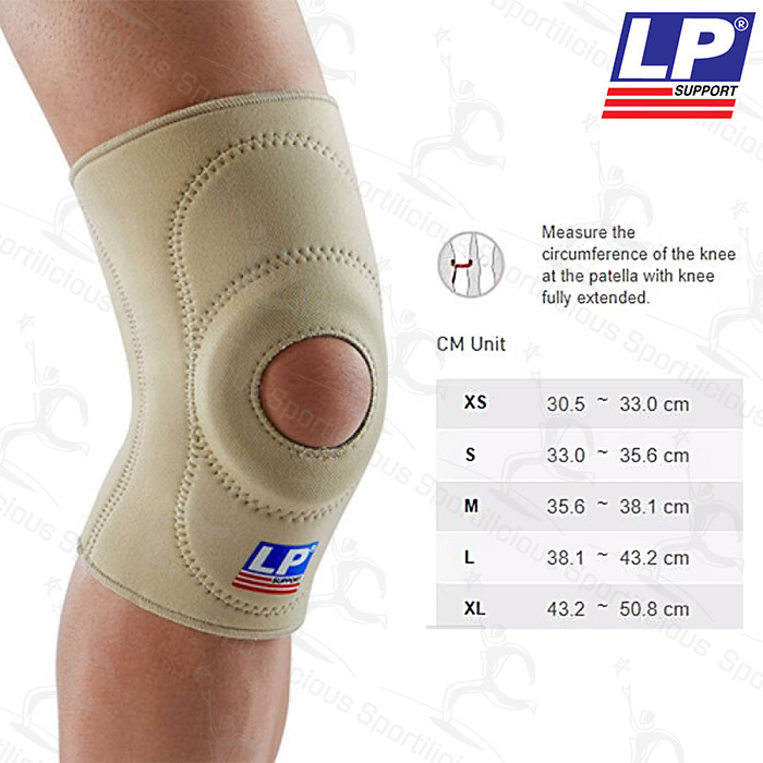 Lp Support Neoprene Standard Knee Support (Open Patella) 708 Tan/ Krem