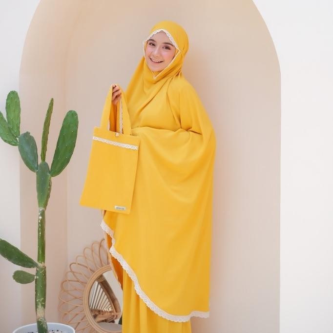Mukena Rayon Plain Diario