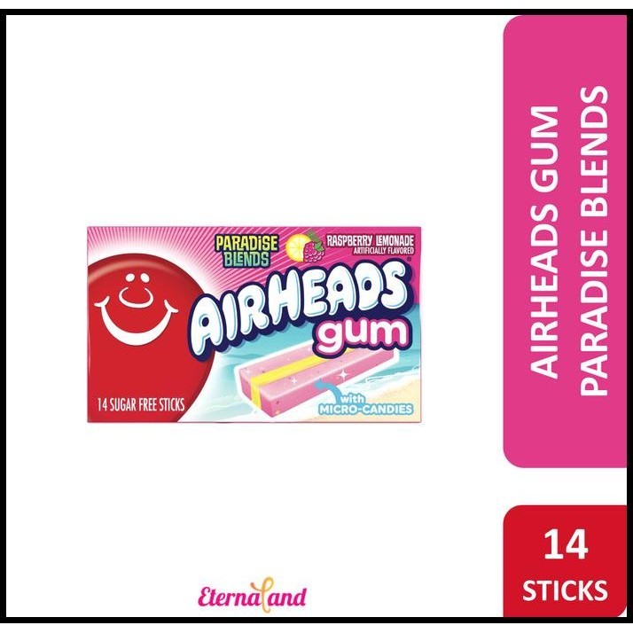 

Airheads Gum Candy - Permen Karet Rasa Buah Impor Usa