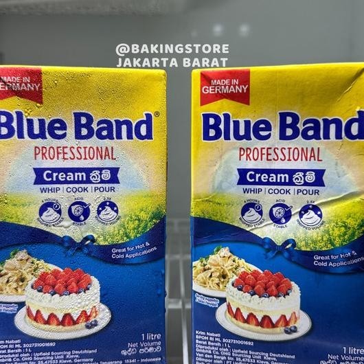 

[Karton] Blue Band Profesional Whip Cooking Cream 1L Blueband Whipping