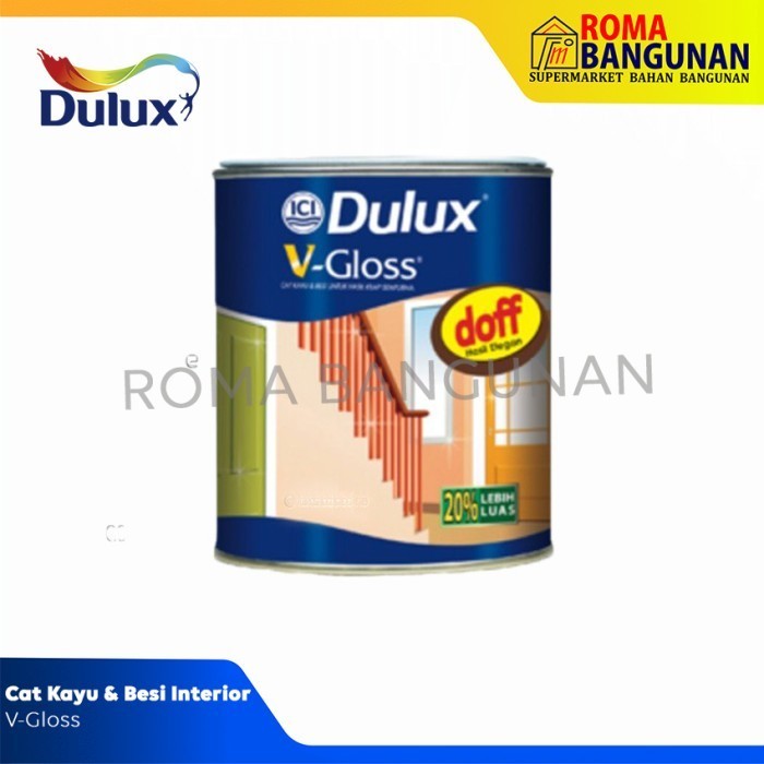 Vgloss Cat Kayu Dan Besi Interior (Dulux)