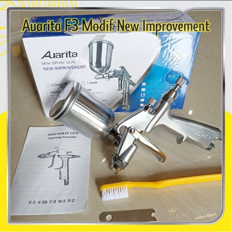 Original Spray Gun Auarita F3 Modif New Improvement