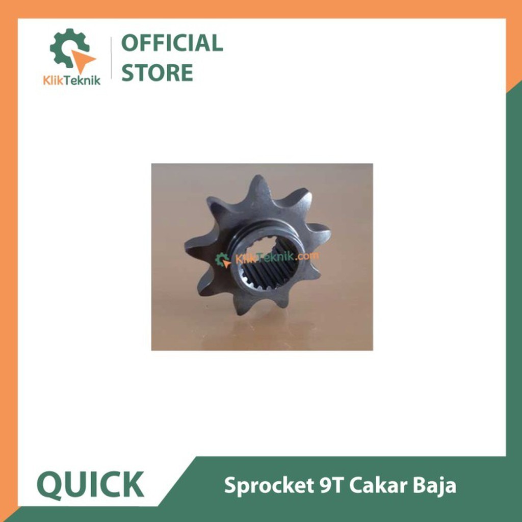 QUICK Sprocket 9T Cakar Baja