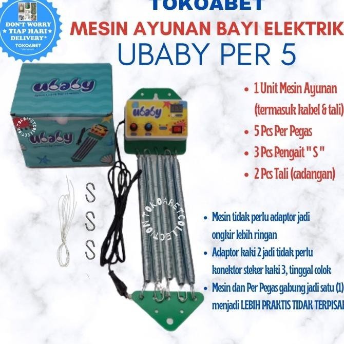 Paket Tiang Ayunan Elektrik Portable dan Tiang MY DEAR Chrome Stainles
