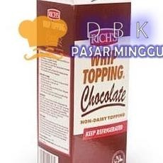 

Rich Whip Cream Coklat 907Ml Topping Coklat Whipping Cream Rich'S