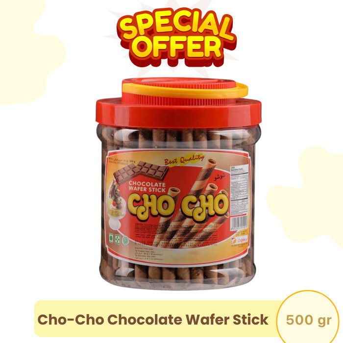 

NEW ASTOR TOPLES KALENG-CHOCOLATE WAFER STICK CHO CHO 500gr