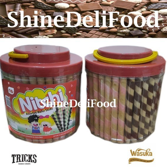 

TERJAMIN Nitchi Astor / Wafer stick Rasa Cokelat - 1 Toples