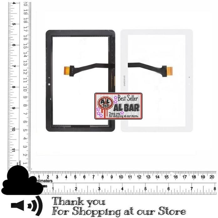 TOUCHSCREEN SAMSUNG TAB 2 10,1" GT-P5100 P5110 LAYAR SENTUH ORIGINAL