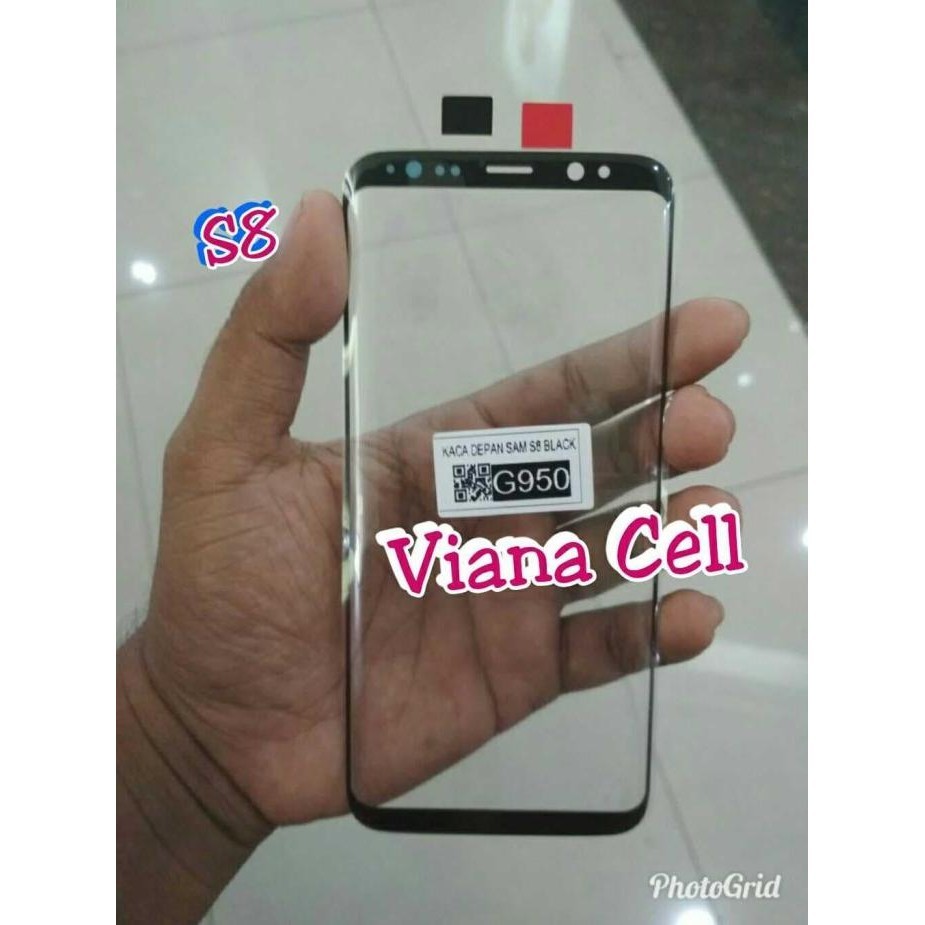KACA LCD KACA DEPAN KACA TOUCHSCREEN SAMSUNG GALAXY S8 G950 ORI. HITAM