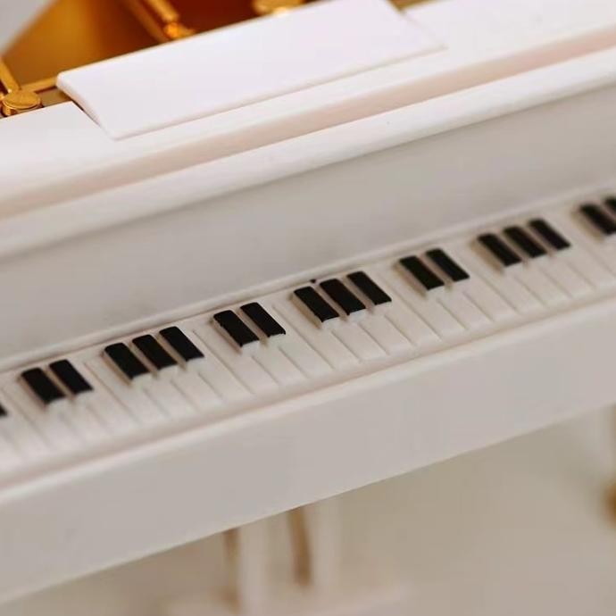 Kotak Musik Piano Gadis Balerina Bergerak Otomatis Music Box For Elise Ornamen Kreatif Hadiah Wisuda