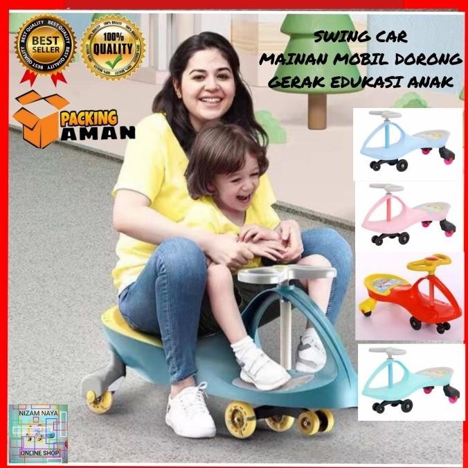 Mainan Mobil Anak Swing Car Memutar 360 edukasi anak mainan terbaru