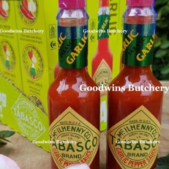 

Tabasco Chili Garlic Pepper Mellow Heat & Savoury Flavour 60Ml