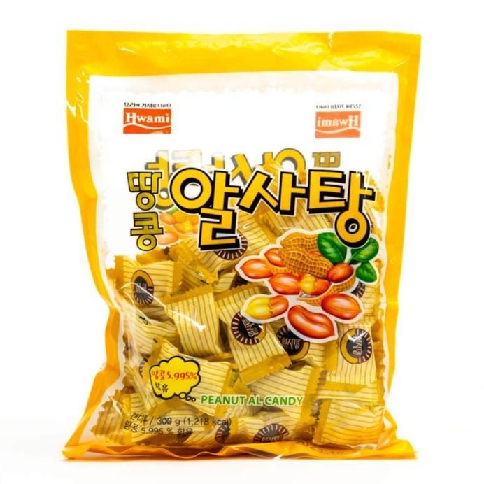 

HWAMI Peanut Candy 300gr Kualitas Terbaik