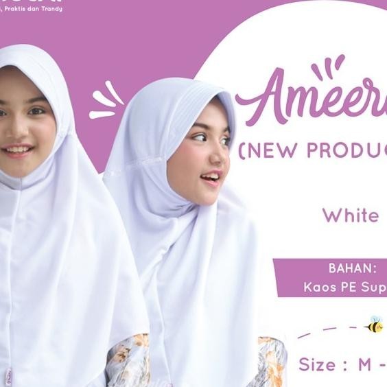 Jilbab Remaja Smp Vania Muthi Ameera M|Bergo Kaos Kerudung Sekolah