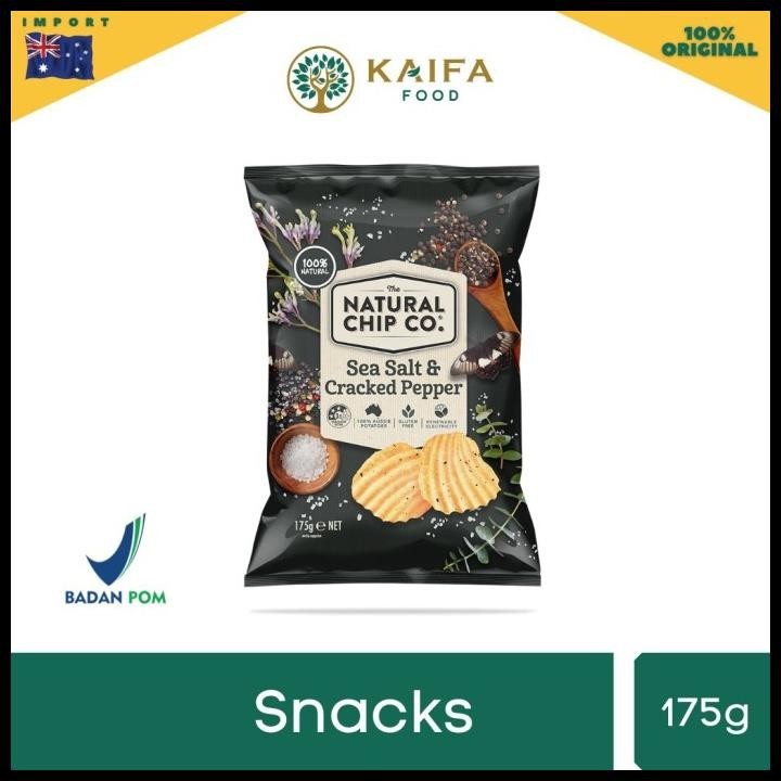 

Natural Chips Co - Australian Chips 175 Gr - Cracked Pepper