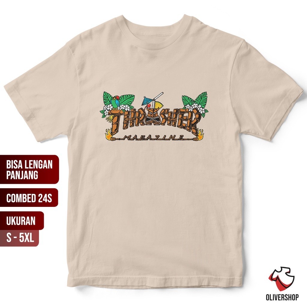 Baju Kaos Thr*sher Tiki