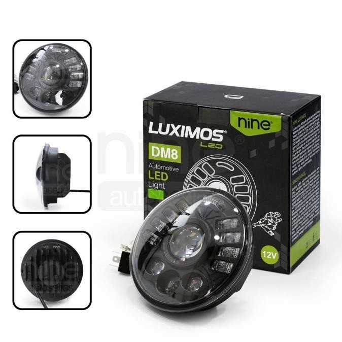 Terbaru LAMPU LED DAYMAKER CUSTOM HARLEY 5.75INCH DM5 LUMINOS SUPER TERANG