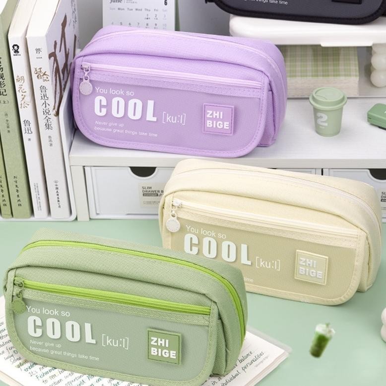 

jk-54 kotak pensil/Tempat pensil Tas pena kapasitas besar/Tas pena bernilai tinggi Multi -layer - Qiqi Treasure Premium