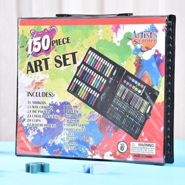

Is75 BS514 Crayon Set 150 Pcs / Art Set / Peralatan Gambar Set / Alat lukis Sale