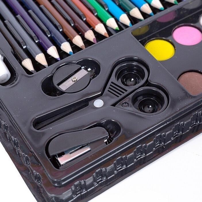 

tru-63 Crayon Set Peralatan Gambar & Lukis Pensil Warna/ Art Set isi 150 pcs Kualitas Premium Murah