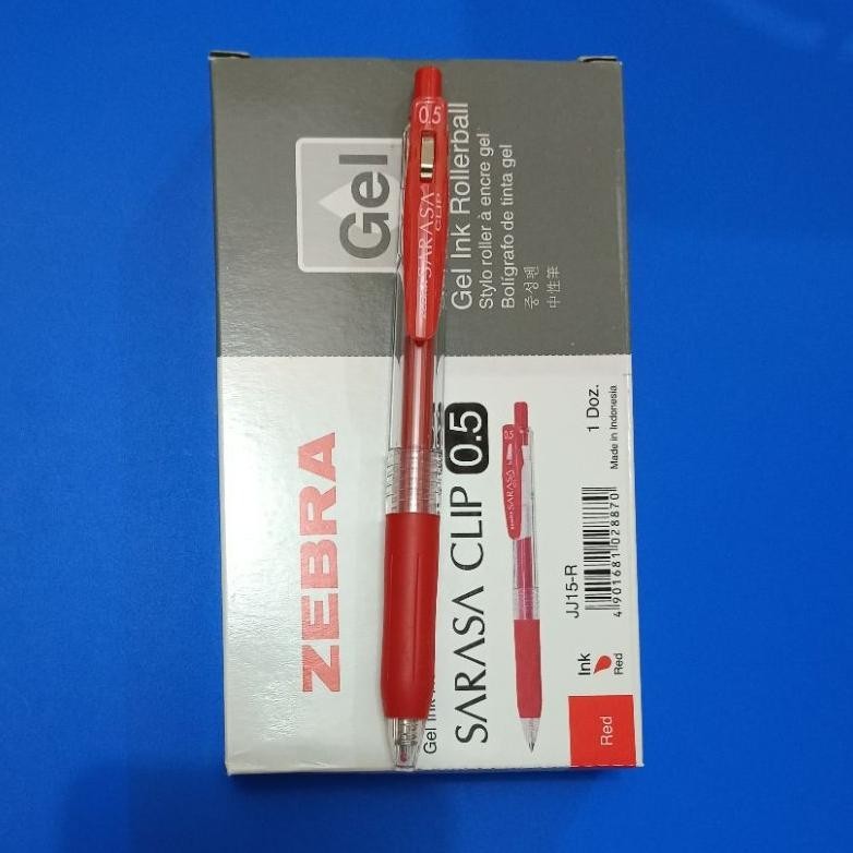 

dgh-43 PULPEN SARASA ZEBRA 0.5/0.7/1.0 (1PAK/12PCS) Original