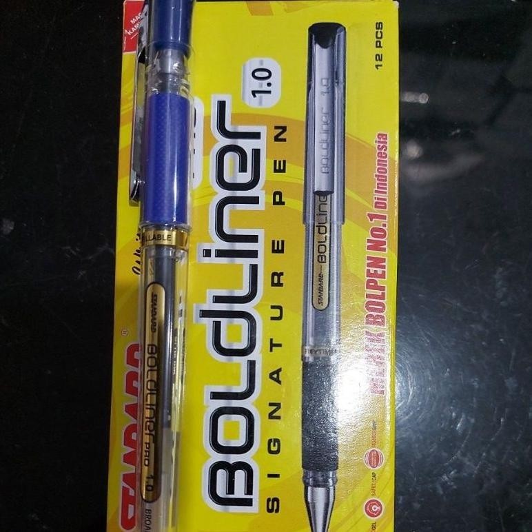 

GC27 Pen boldliner standar pro 1.0 ( ptg shopee 12% mau gak mau di naikin harga nya) Terlaris