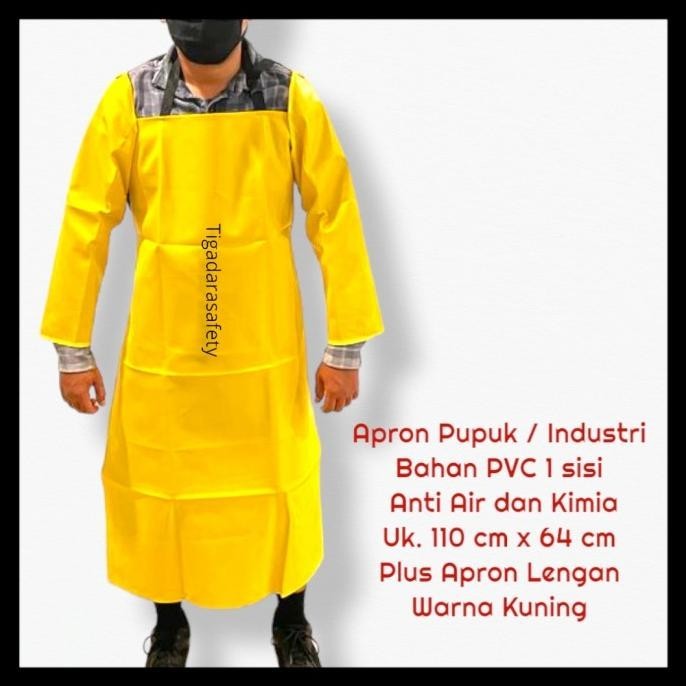 Apron Pupuk dan Industri plus Apron Lengan Anti Air dan Anti Kimia