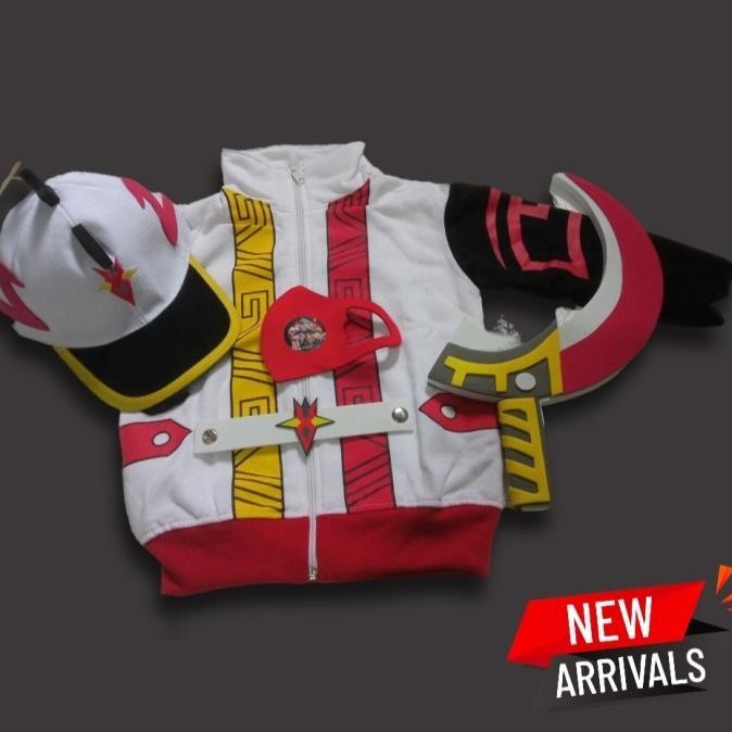 jaket boboiboy supra set murah/topi boboiboy supra murah terbaik