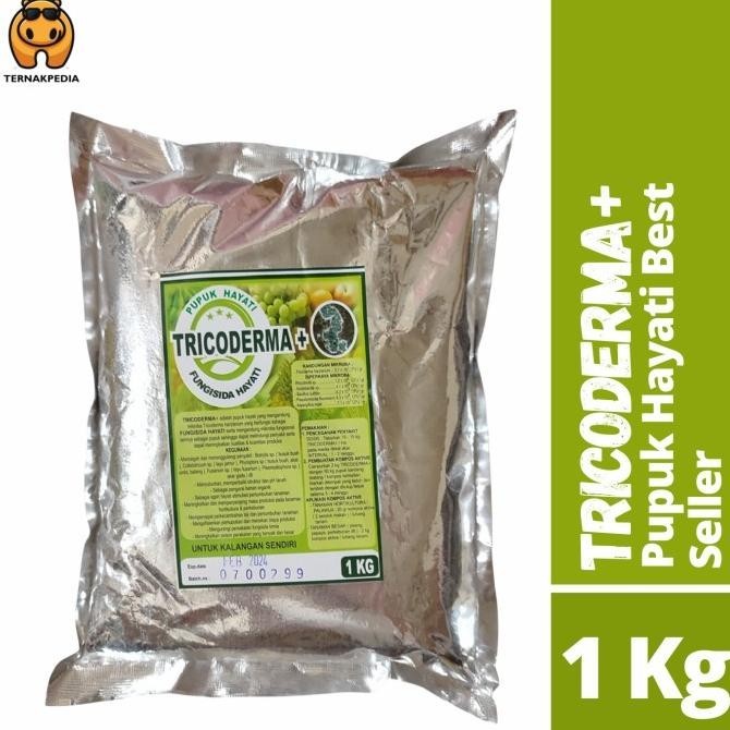 Pupuk Hayati Tricoderma + 1 Kg - Tricoderma 1 Kg - Pupuk Tricoderma -