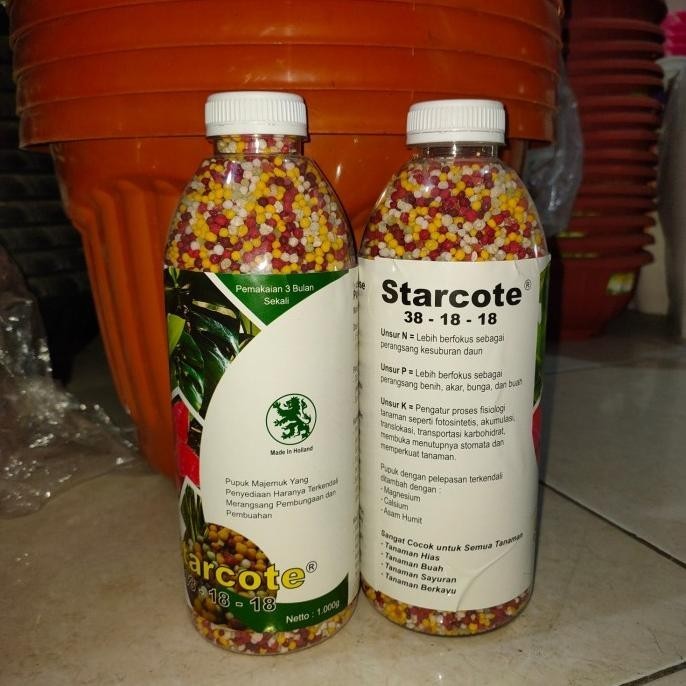 pupuk slow release starcote daun/pupuk daun slow release 1000gr