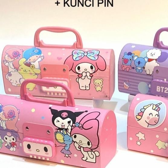 

Bos Kotak Sil Karton+Kunci Pin/Tempat Sil/Cil Case Loer