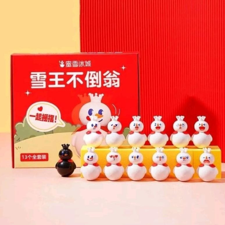 DISKON BULANAN  mainan mixue original mixue toys set 13pcs boneka mixue petit mixue set kado unik gi