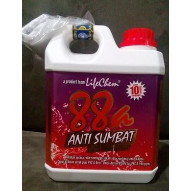 ANTI SUMBAT 88A CAIRAN PEMBERSIH SALURAN TOILET WC MAMPET / PENGURAS WC 88 A