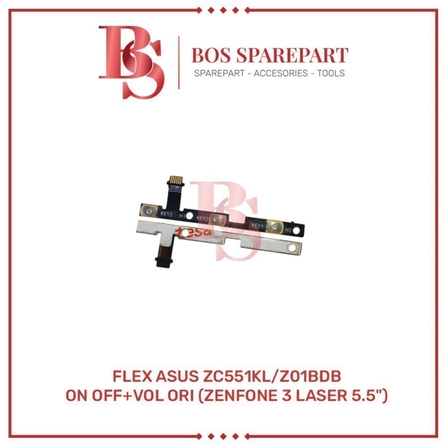 FLEXIBEL ASUS ZC551KL / Z01BDB + ON OFF + VOLUME ORI
