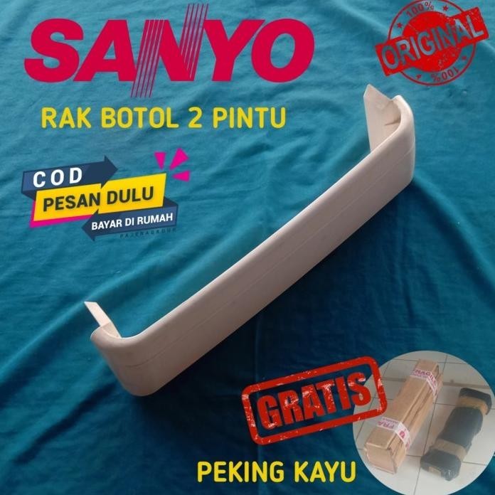 RAK BOTOL KULKAS SANYO 2 PINTU TYPE LAMA ORIGINAL