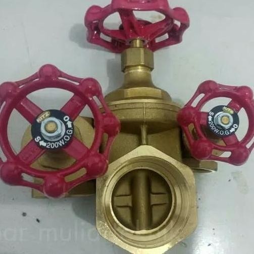 Gate Valve Kitz 2 Inch Kuningan/Bronze