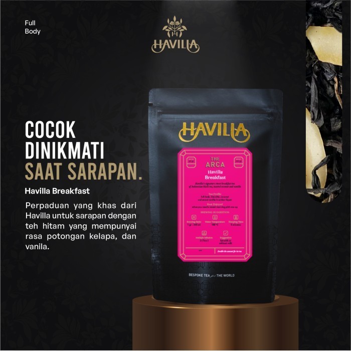 

Secrenada - Havilla Breakfast / Blended Black Tea / Teh Hitam / Breakfast Tea