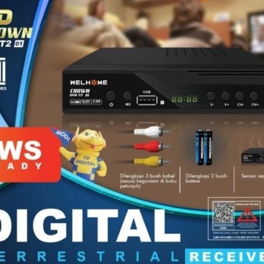 Stb Set Top Box Tv Digital Wellhome