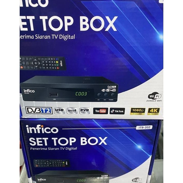 Stb Set Top Box Infico Tv Analog Ke Digital