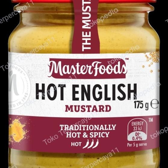 

Masterfoods Hot English Mustard 175Gr | Saus