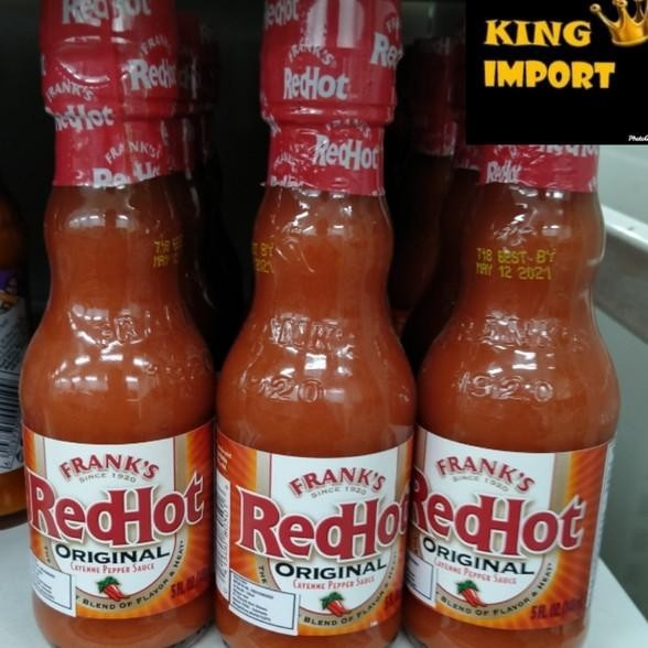 

Saus Frank'S Franks Redhot Red Hot Cayenne Sauce 148Ml